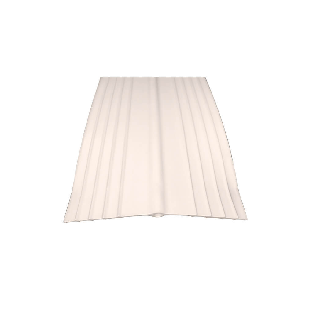 6 in. x 50 ft. Ribbed Center Bulb PVC Waterstop