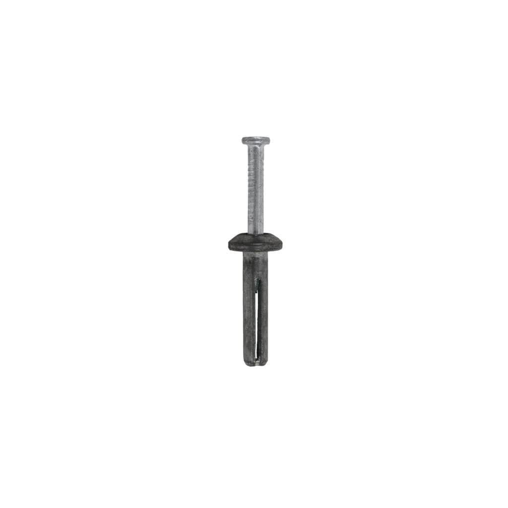 DEAWLT POWERS 02802 3/16 in. x 7/8 in. ZAMAC NAILIN Mushroom Head Carbon Steel Nail Anchor (100-Pack)