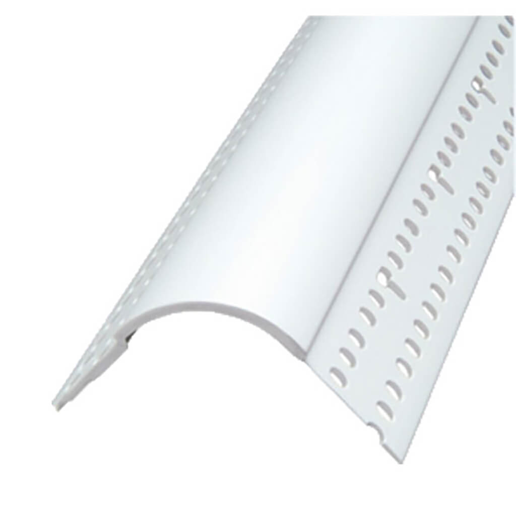 3/4 in. x 8 ft. Vinyl Drywall Bullnose Corner Bead