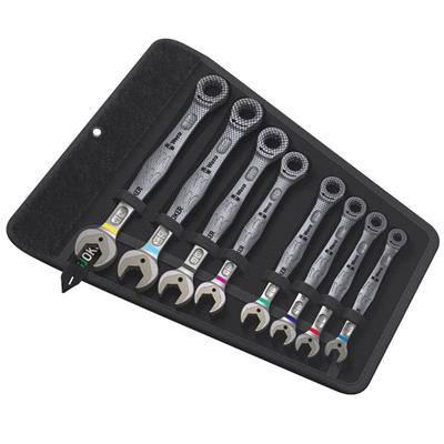 Wera 05020012001 8-Piece Joker Imperial Ratcheting Combination Wrench Set