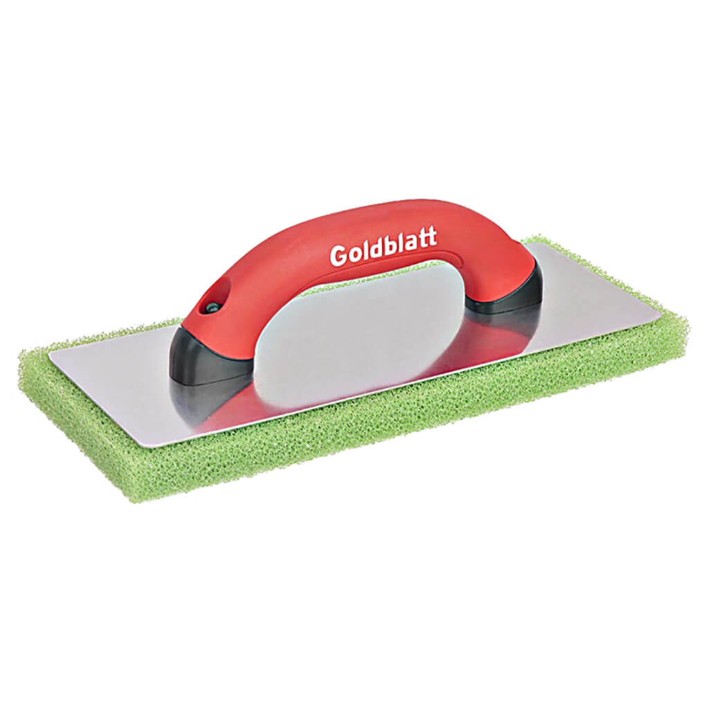 Goldblatt 12 in. x 5 in. Green Foam Stucco Float