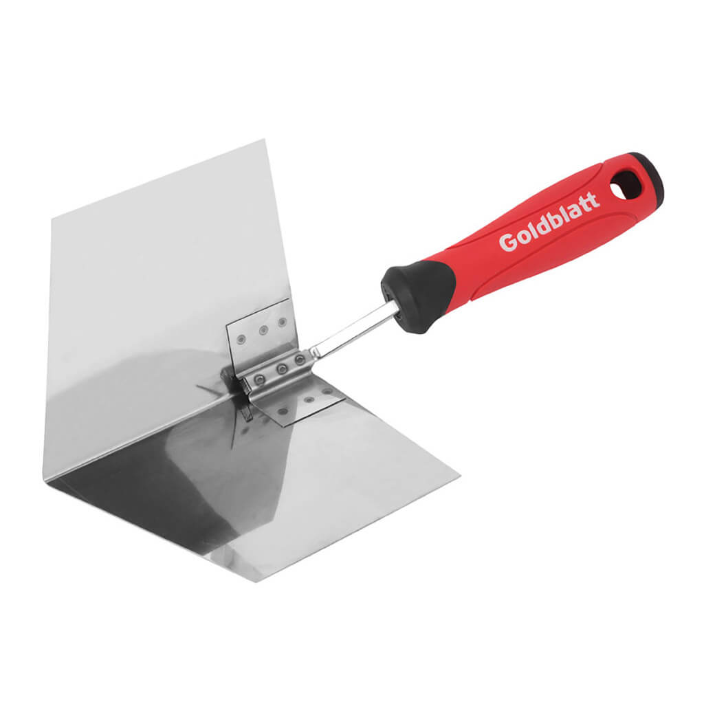 Goldblatt 5 in. x 4 in. Large Inside Corner Trowel