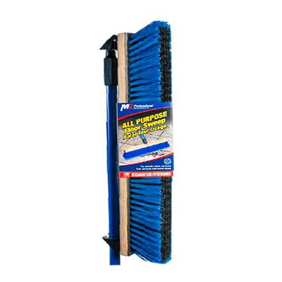 M2 24 in. Side Clipped All Purpose Coarse Push Broom