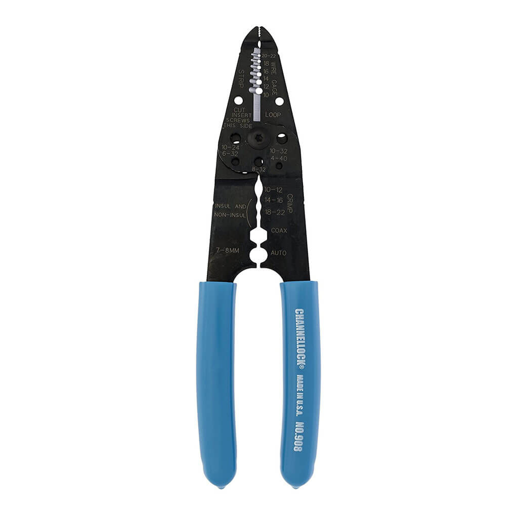 Channellock 908 8 in. Wire Stripper