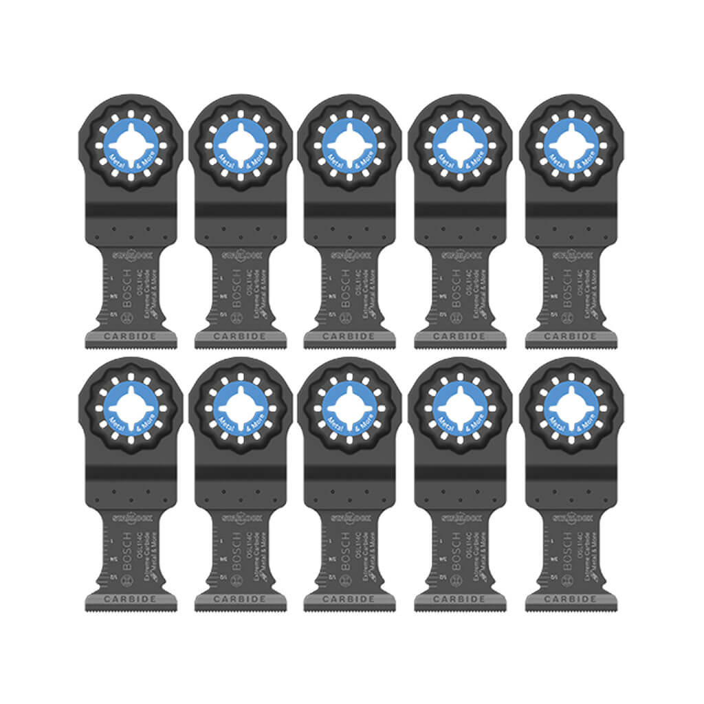 BOSCH OSL114C-10 1-1/4 in. STARLOCK Carbide Tooth Plunge Cut Oscillating Multi-Tool Saw Blade (10-Pack)