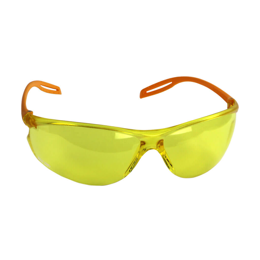 OUTASK デザートイエロー DuraDrive High Impact Safety Glasses Amber Lens