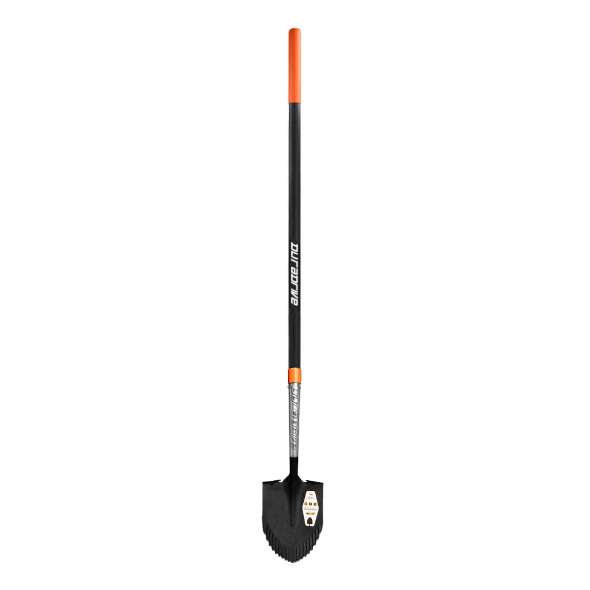 DuraDrive 60" Fiberglass Round Point Carving Shovel