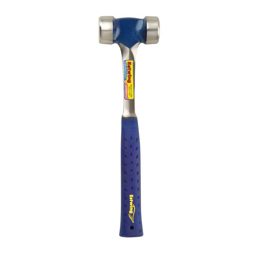 Estwing E3-40L 40 oz. x 14 in. Double Head Smooth Face BLUE SHOCK REDUCTION GRIP Solid Steel Lineman