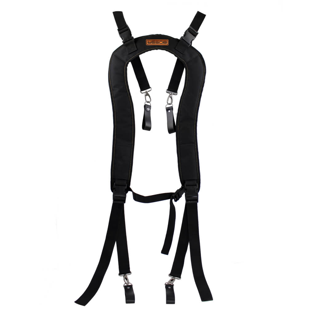 Bossa 2 in. Heavy Duty Elastic Tool Belt Suspenders