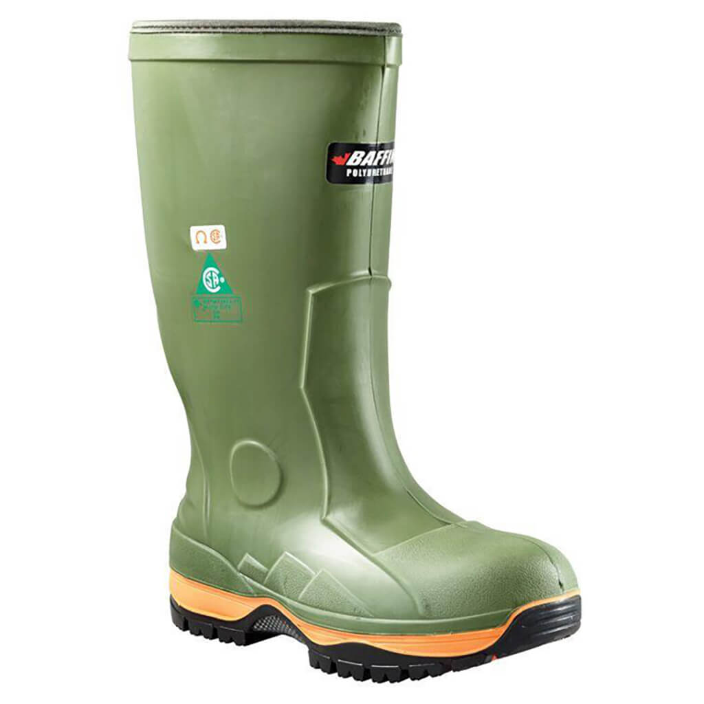 Green work boots deals