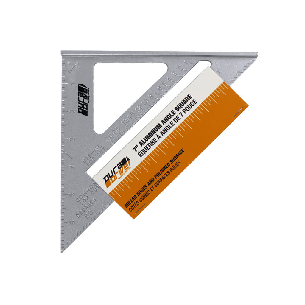 DuraDrive 7 in. Aluminum Speed Square