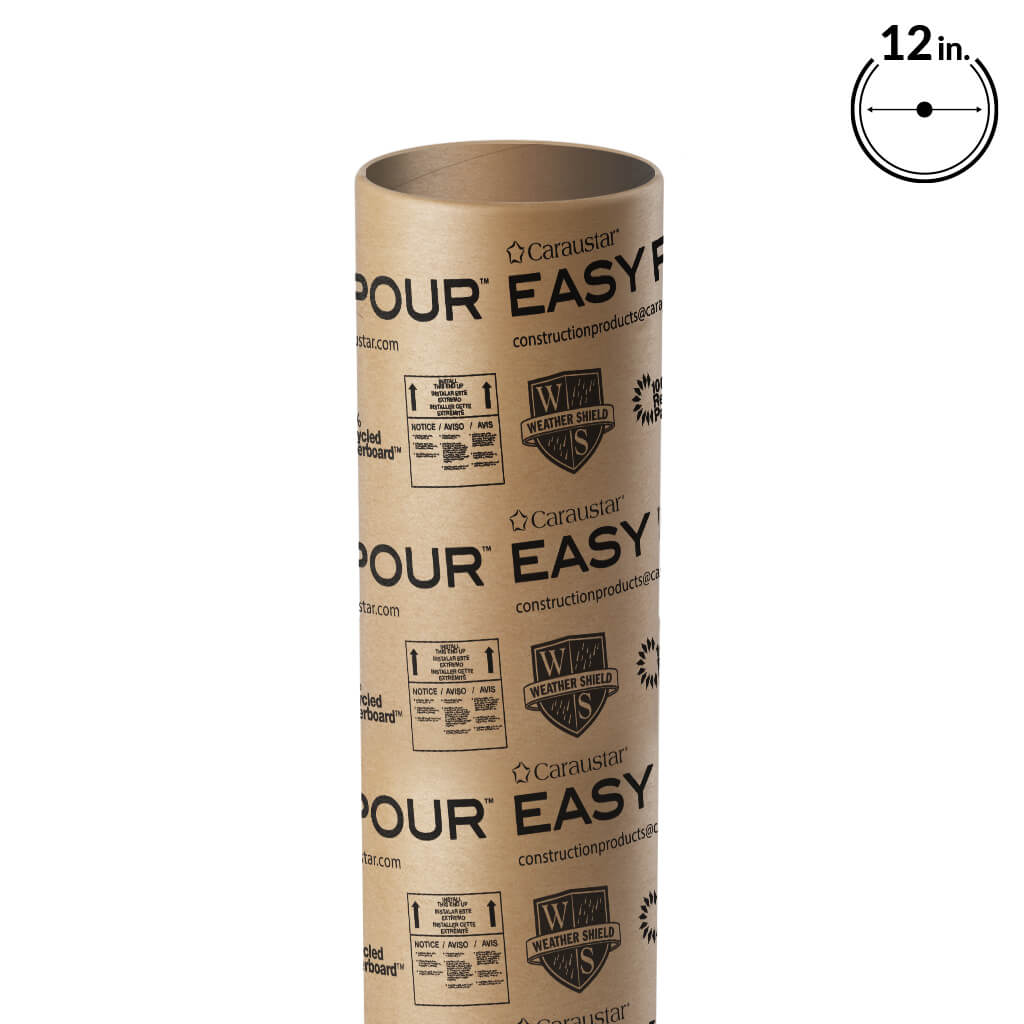 6 in. x 12 ft. Handiform Green Line Concrete Forming Tube (sizes may vary +/- 1/2")