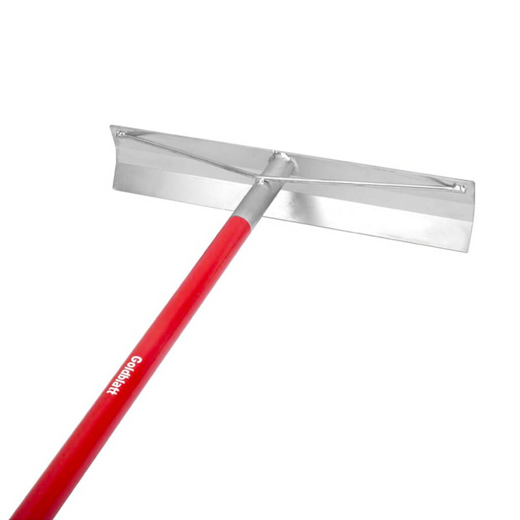 Goldblatt 19.5 in. x 3.75 in. Aluminum Concrete Placer