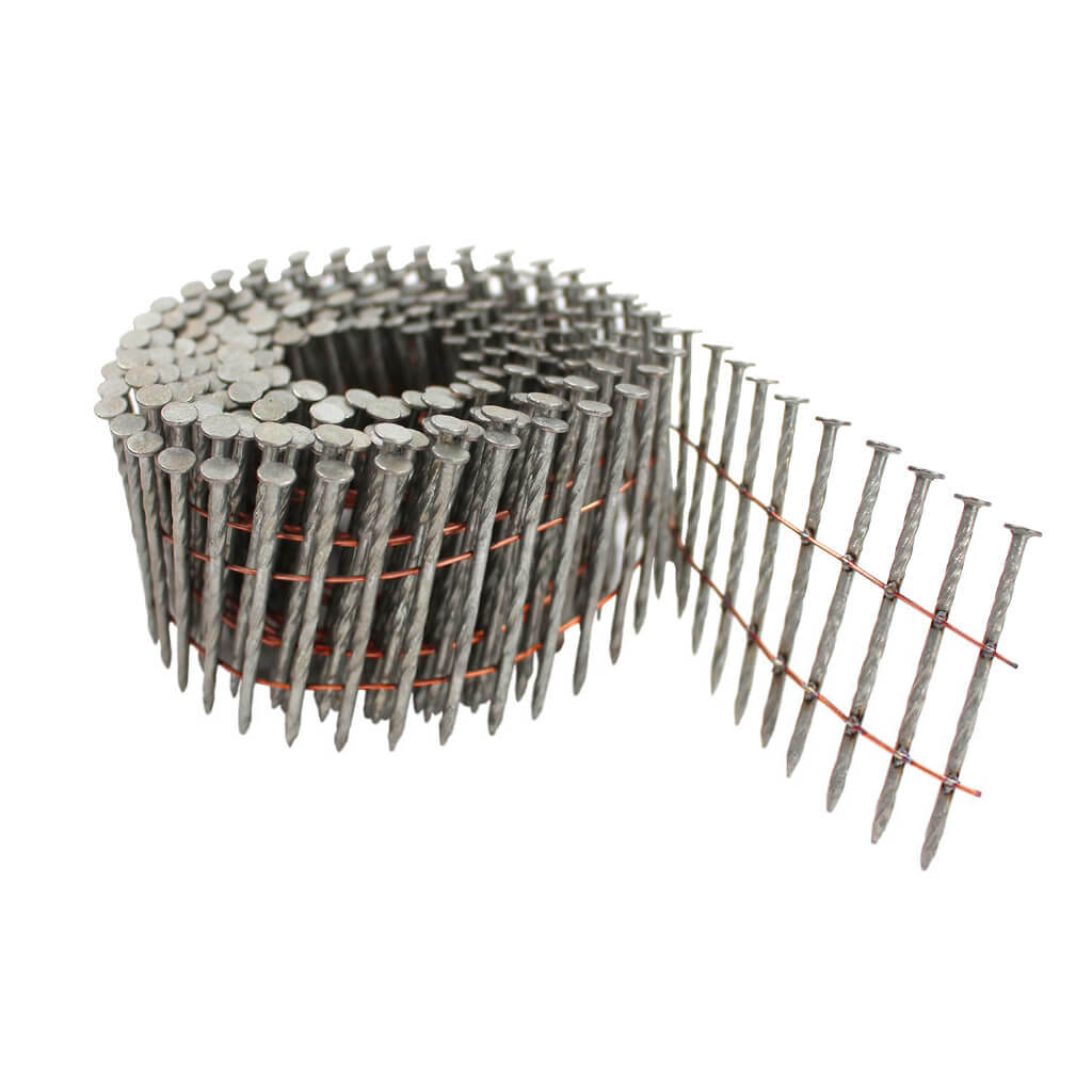 DuraDrive 2-1/4 in. x 0.099 in. Cold-Dipped Galvanized Spiral Shank Coil Framing Nails (4500-Box)