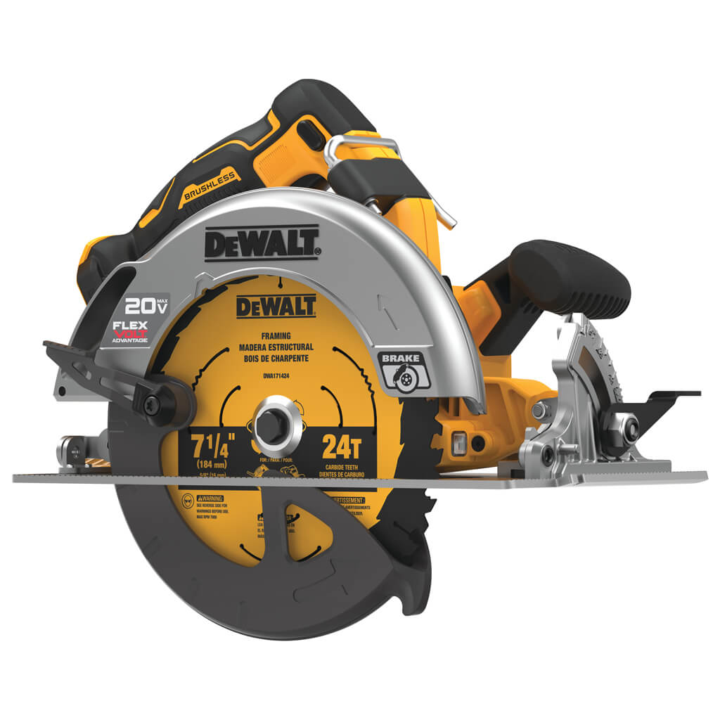 DEWALT DCS573B 20-Volt MAX Lithium-Ion 7-1/4 in. Brushless Circular Saw with FLEXVOLT ADVANTAGE (Too