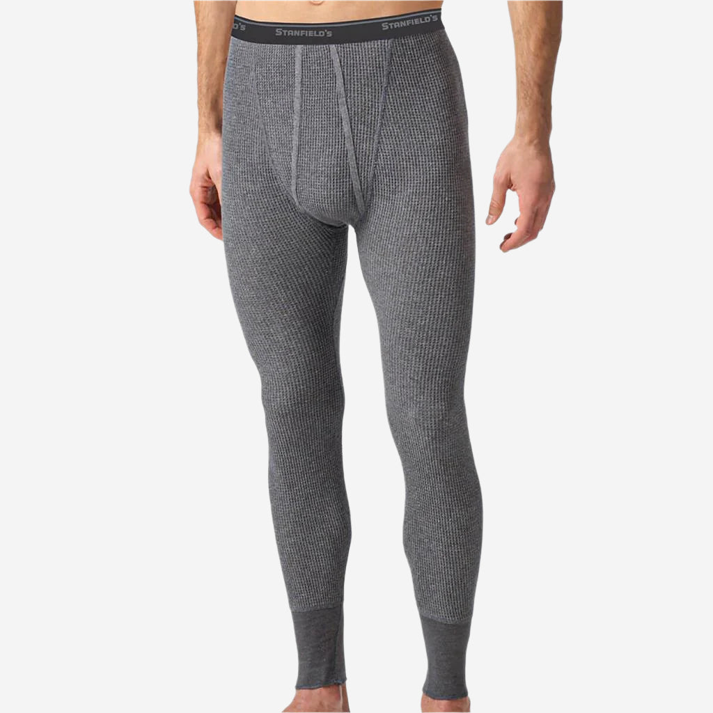 Stanfield's Essentials Waffle-Knit Thermal Long John