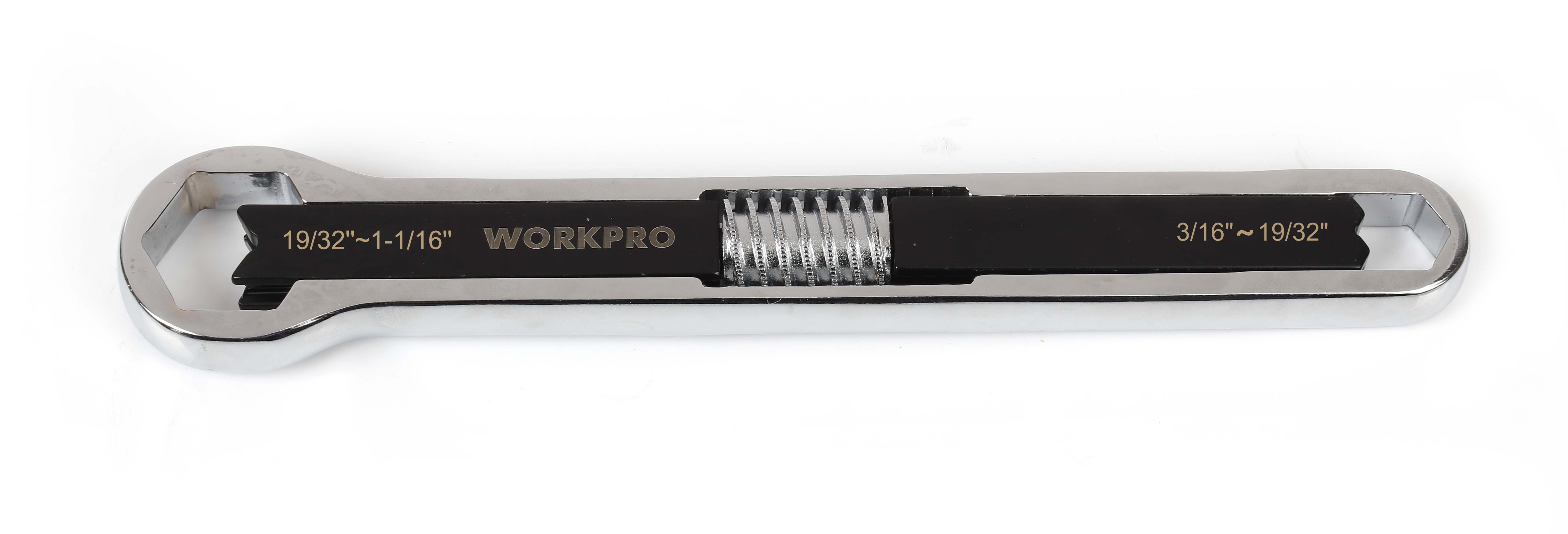 Workpro W072054 Drop Forged Chrome Vanadium Steel Total Socket
