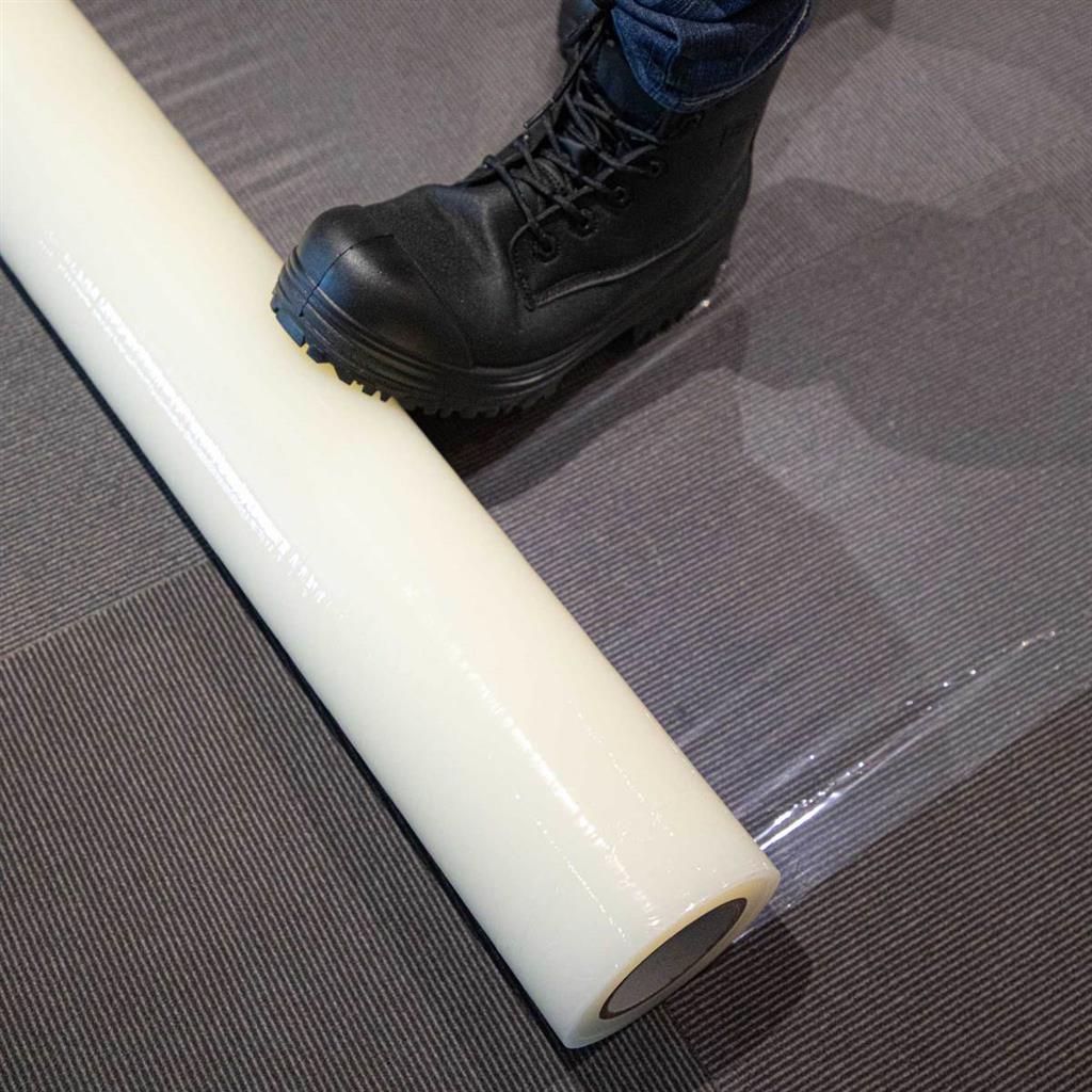 Gekko 36" x 500' Clear Protective Carpet Film