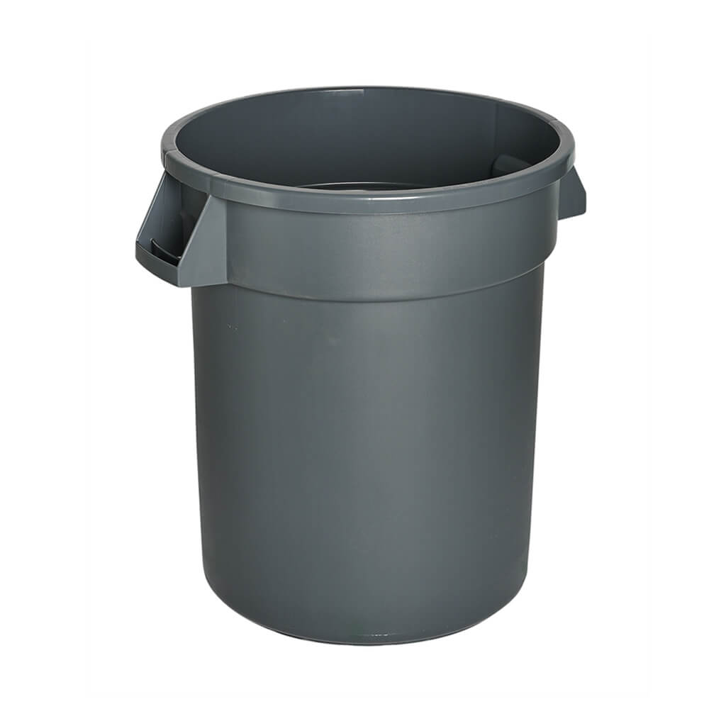 M2 32 Gal. Grey Garbage Can