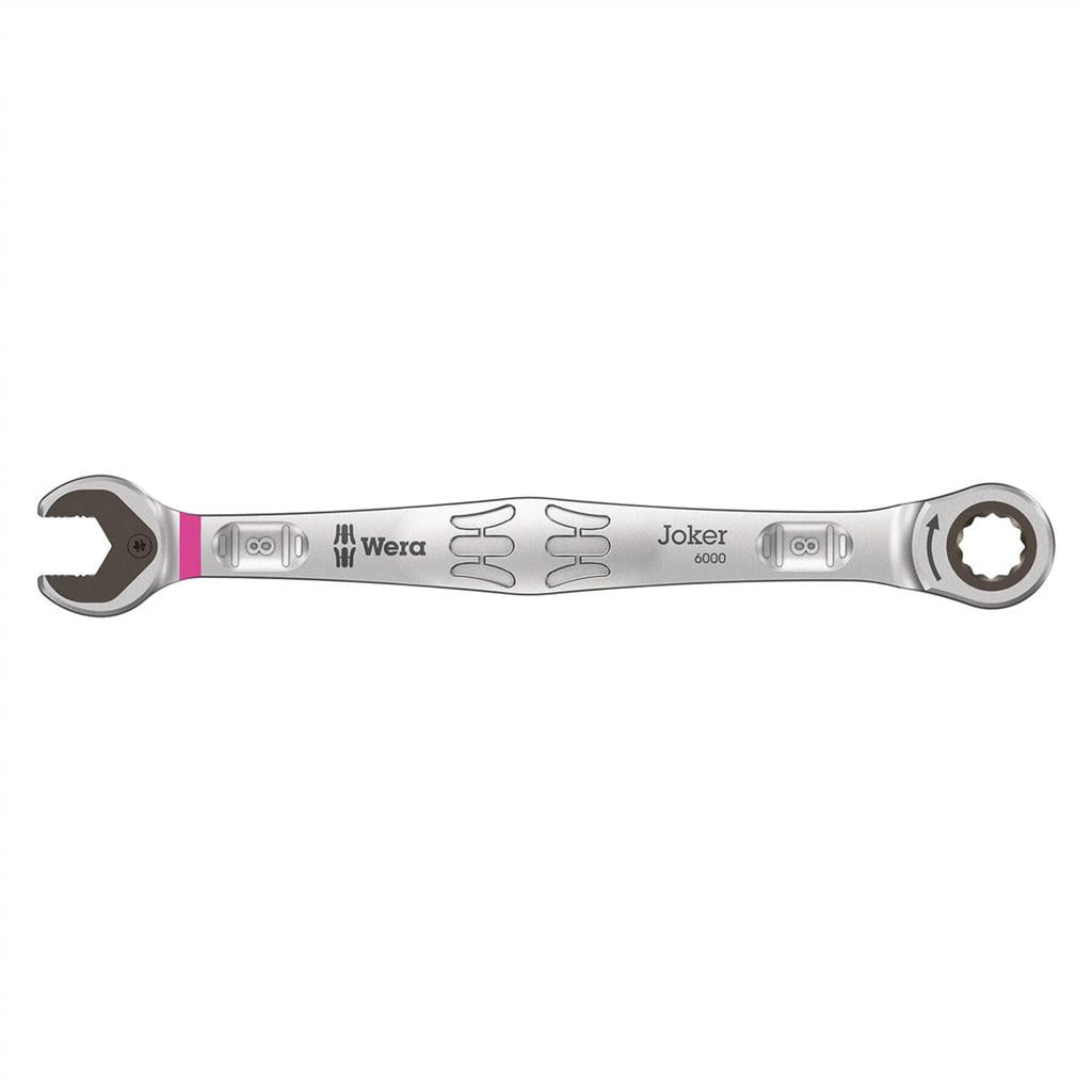 Wera 05073268001 6000 Joker SW 8 mm SB Metric Ratcheting Combination Wrench