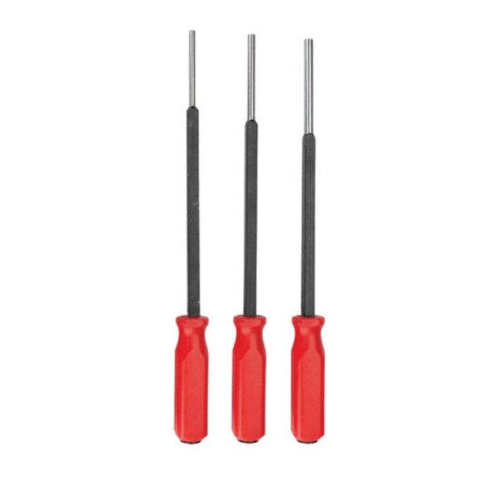 Groz Ext. Long Punch Pin w/ Handle & Strike Cap 3-Piece Set