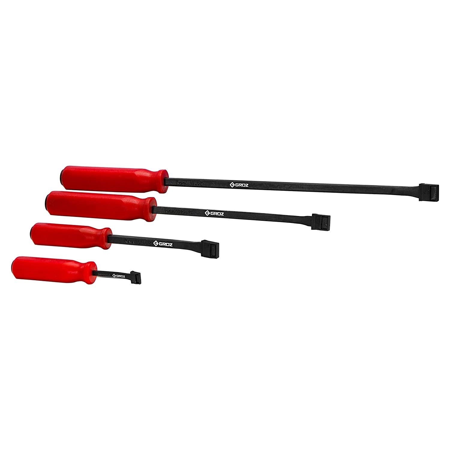 Groz Handheld Pry Bar w/Strike 4-PC Set