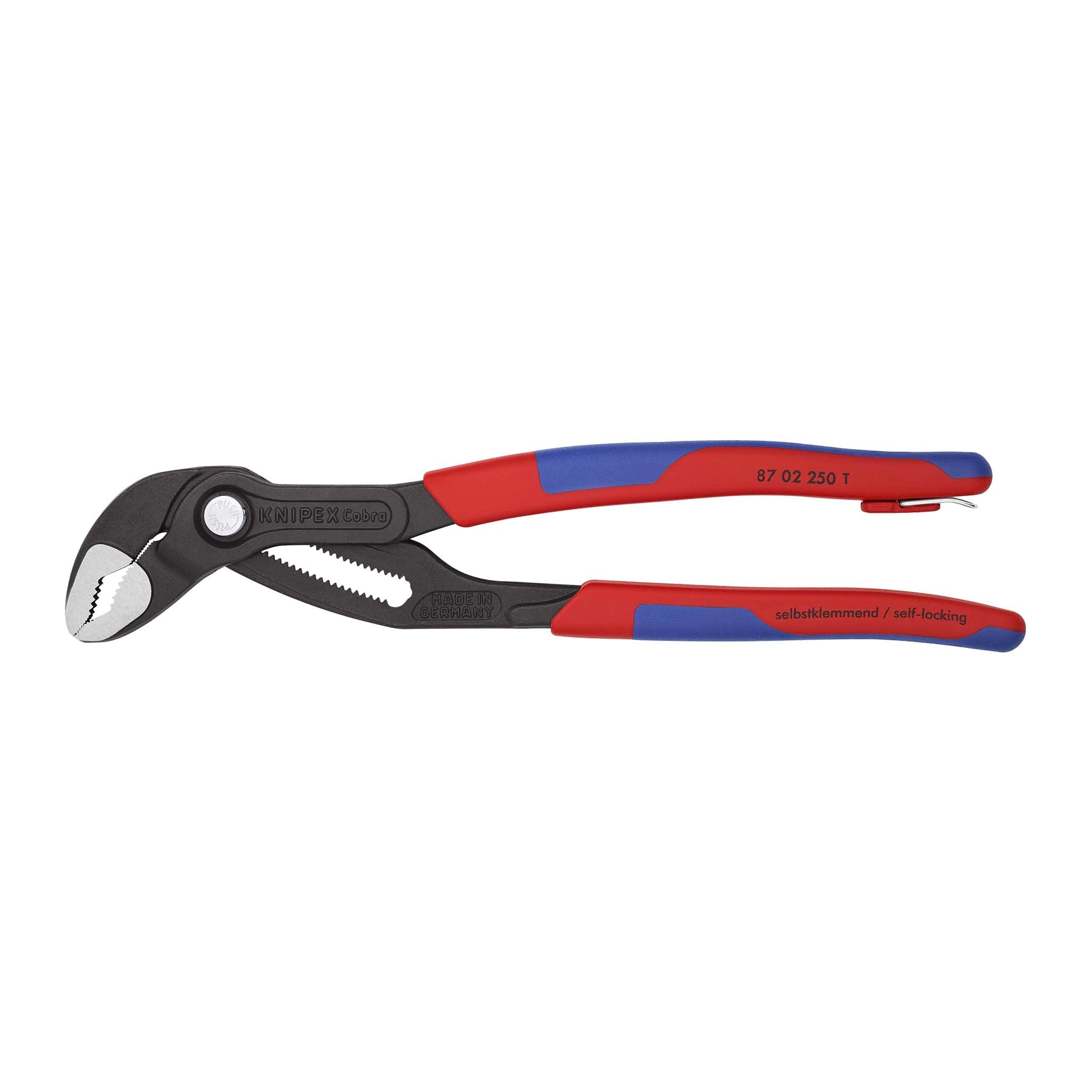 Knipex 87 01 250 T BKA Cobra High-Tech Water Pump Plier 10"