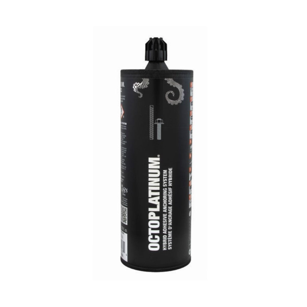 Octoplatinum Dual Cartridge Hybrid Adhesive Chemical Anchor 825 ml / 28 oz