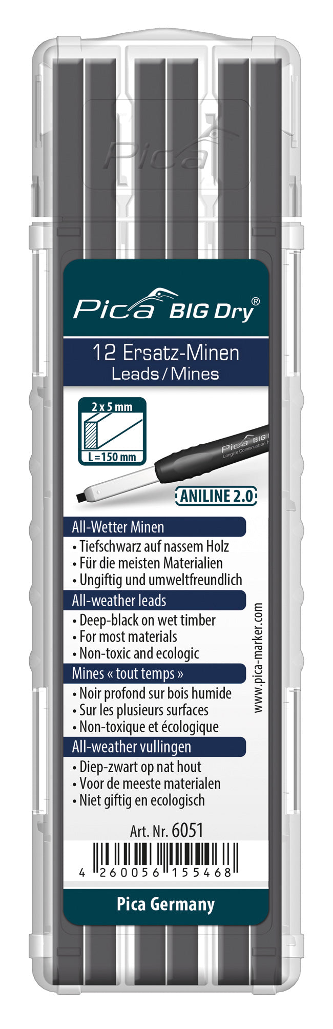 PICA Big-Dry Aniline 2.0 Refill (12-Piece)