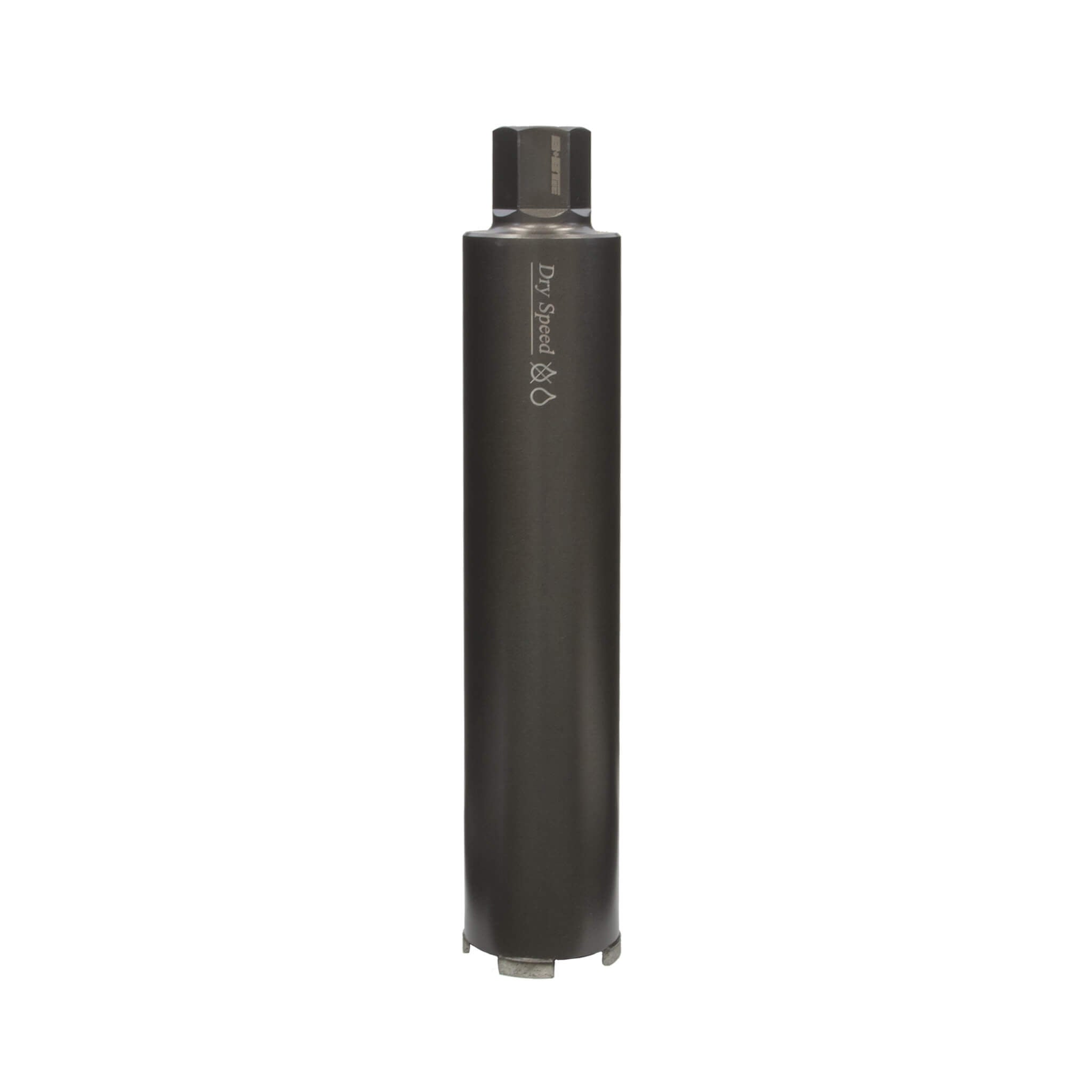 B+Btec 1-1/4 in. x 13 in. Dry-Speed Diamond Segmented Core Drill Rig Bit