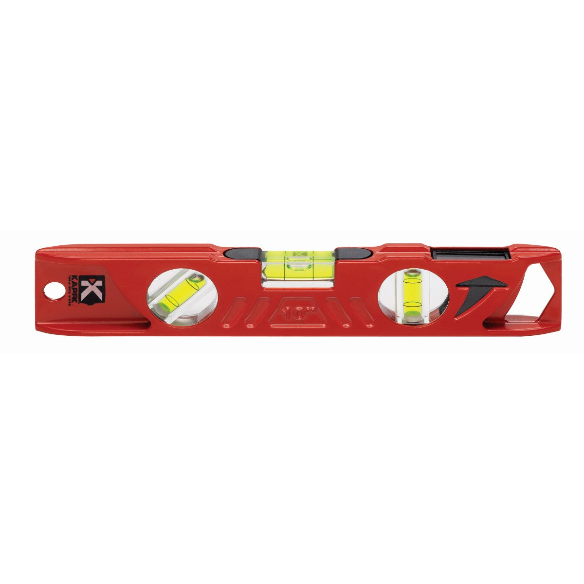 Kapro 10 in. Cast Aluminum Magnetic Torpedo Level w/Plumb Site