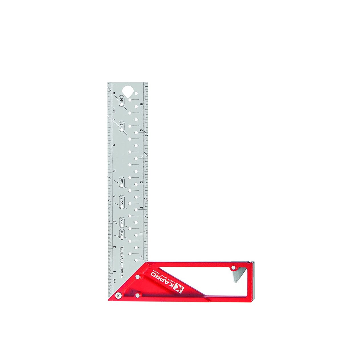 Kapro Ledge-It 8 in. Stainless Try Square