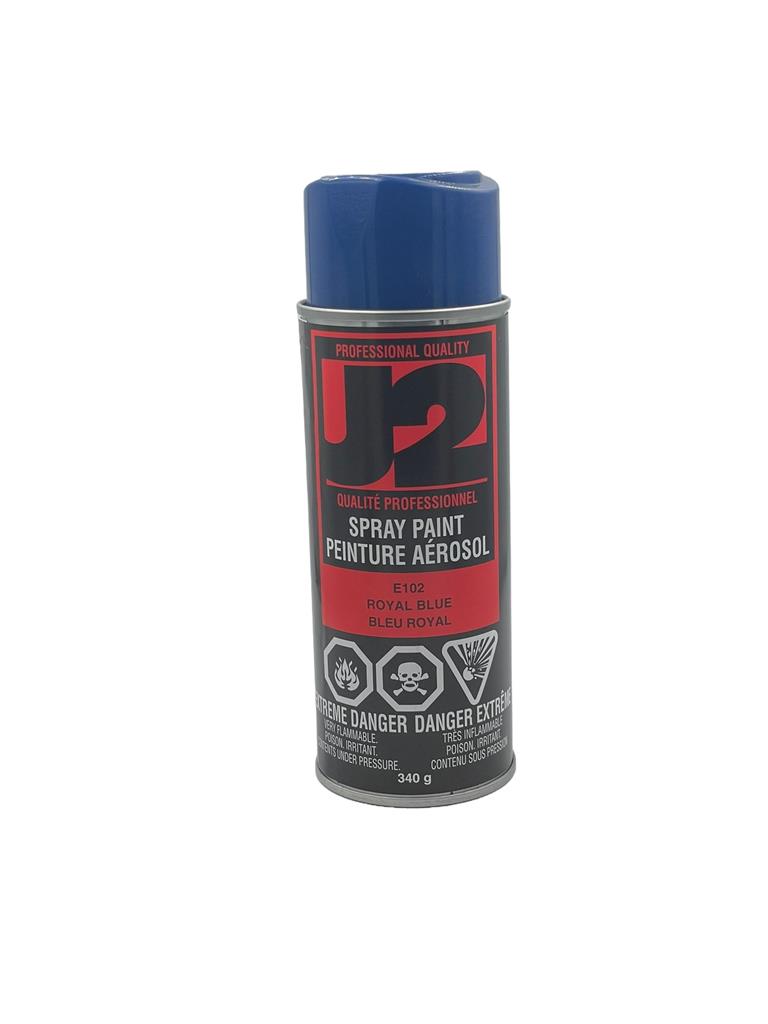 J2 E102 ROYAL BLUE ALKYD ENAMEL SPRAY PAINT 340G