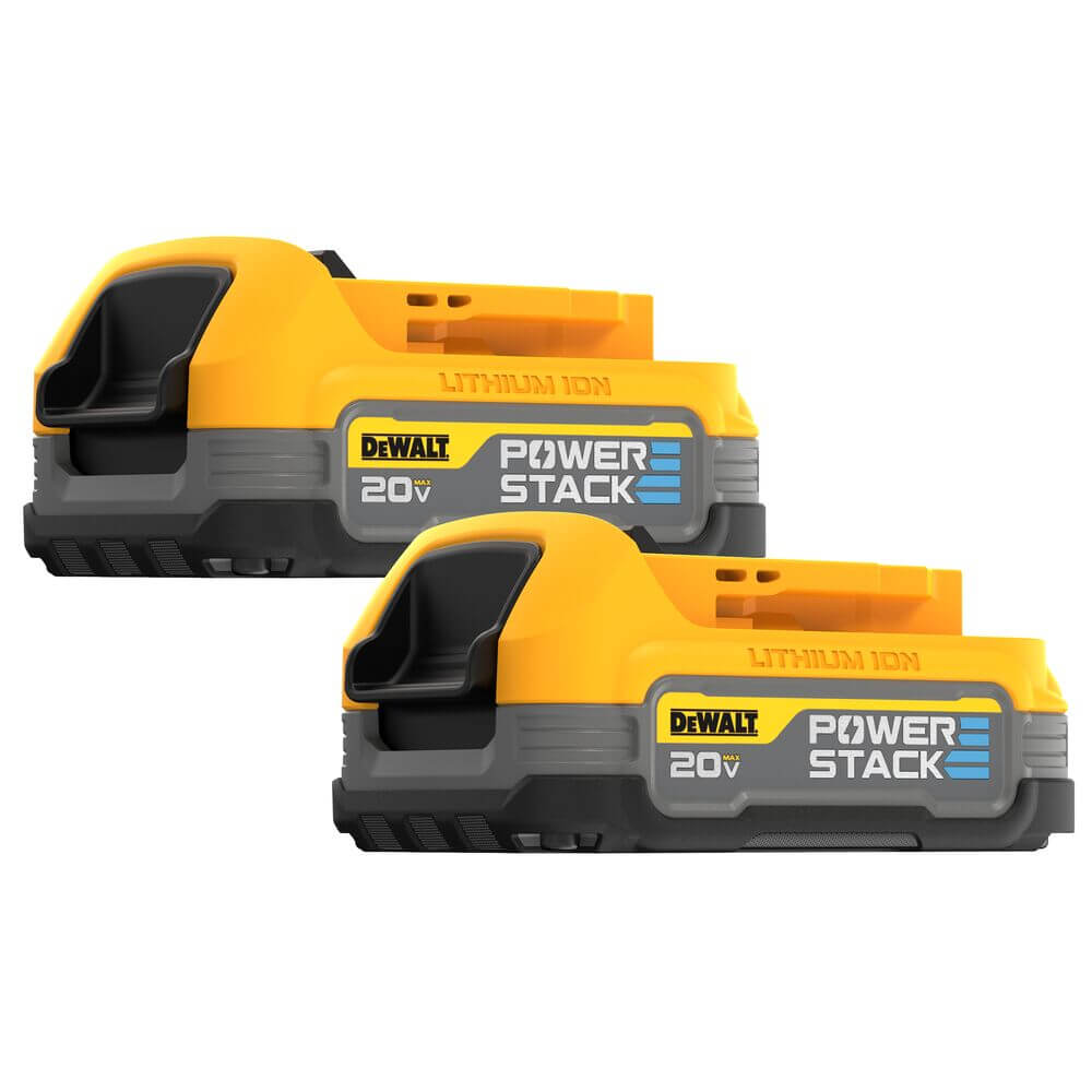 DeWalt DCBP034-2 PowerStack 20V MAX Compact Battery (2-Pack)