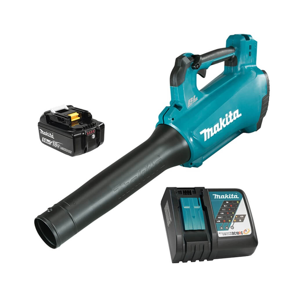 MAKITA DUB184RT 18V Lithium-Ion 5.0Ah Brushless Turbo Blower Kit
