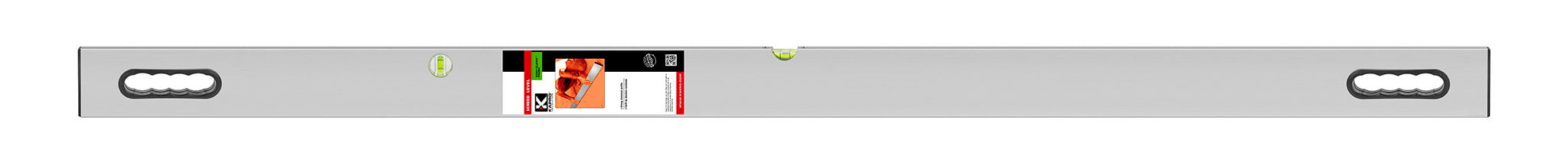 Kapro 98 in. Aluminum Screed w/Handles And Vials