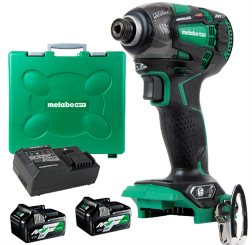 Metabo HPT WH36DBGM 36V Triple Hammer Cordless Impact Driver Kit