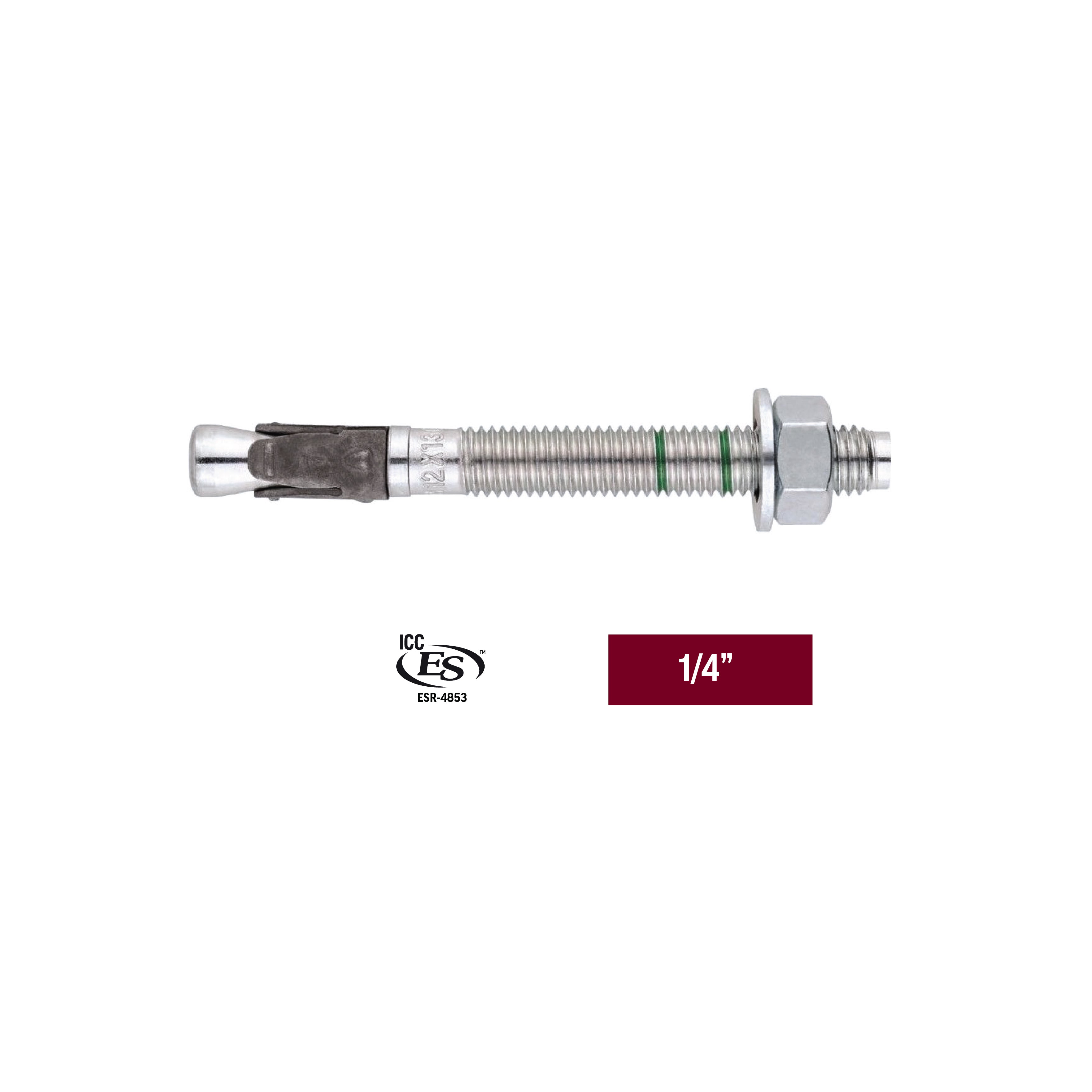 DuraDrive 1/4 in. x 1-3/4 in. Performance Wedge Anchor (100-Pack)