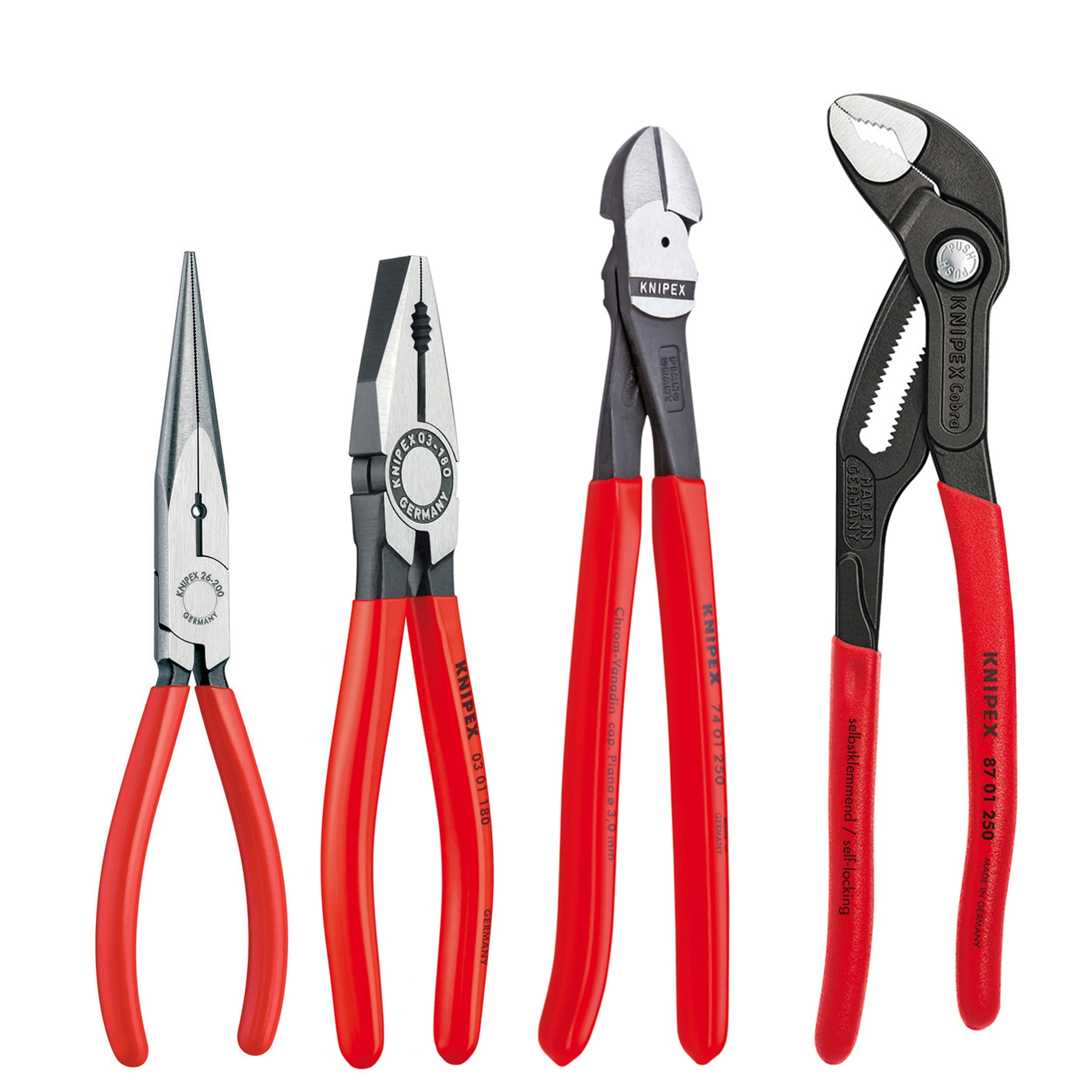 Knipex 9K 00 80 94 US 4-Piece Special Pliers Set