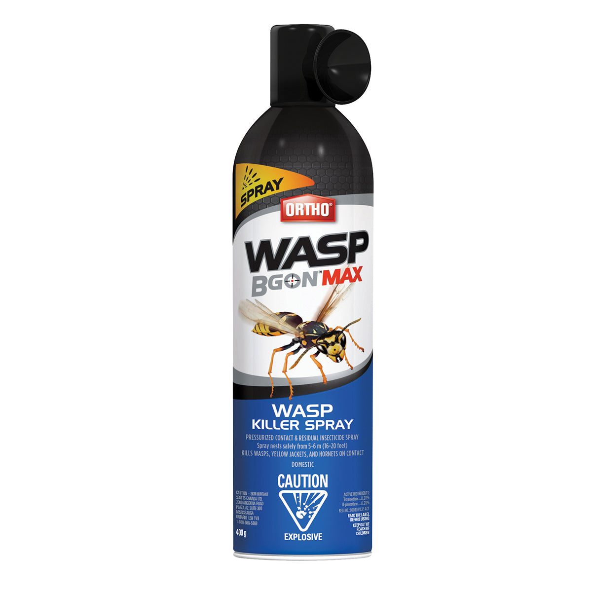 WASP B GON MAX WASP KILLER SPRAY AEROSOL 400ML