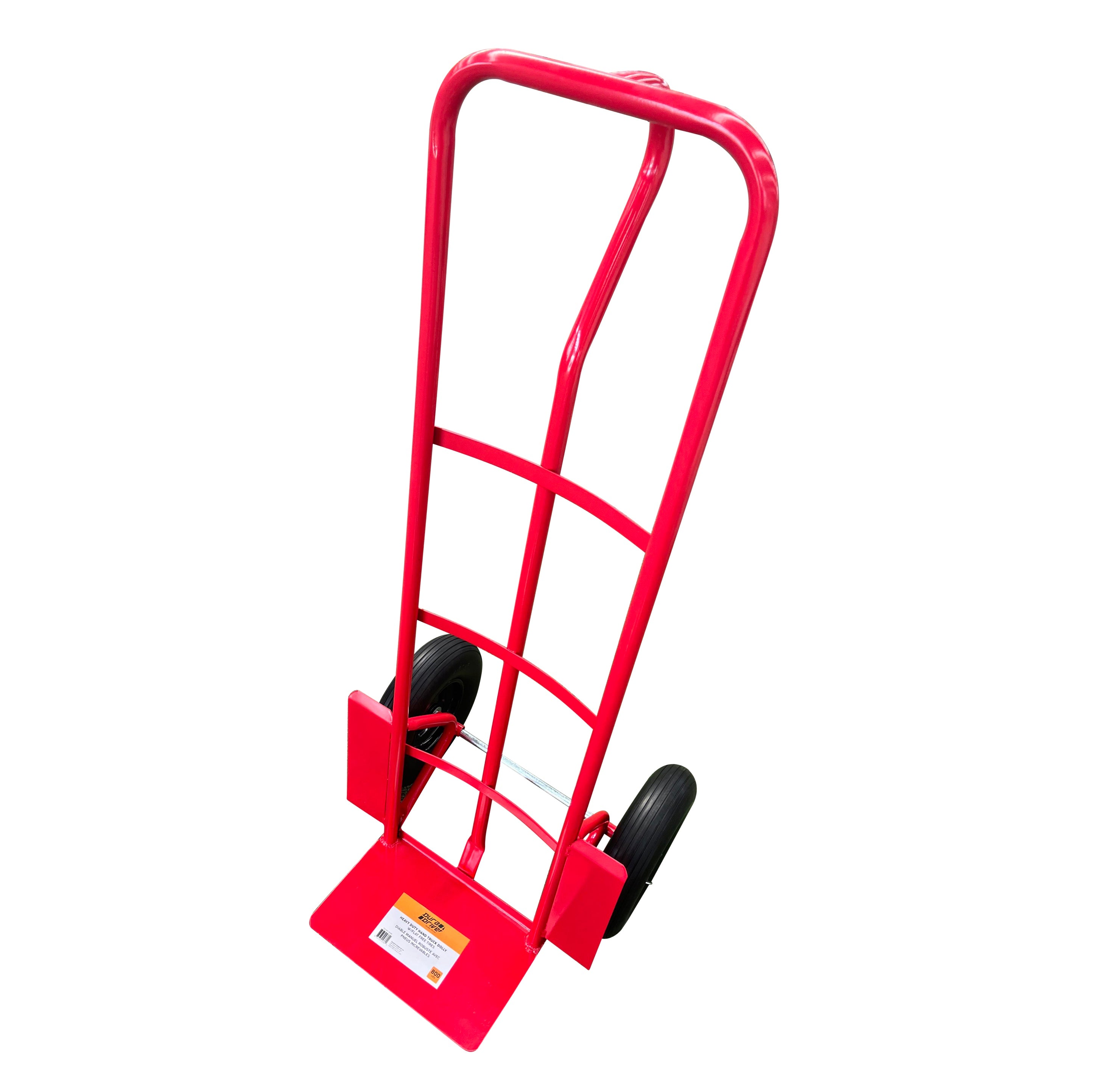 DuraDrive 600Lbs Heavy Duty Hand Truck Dolly w/Flat Free Tires