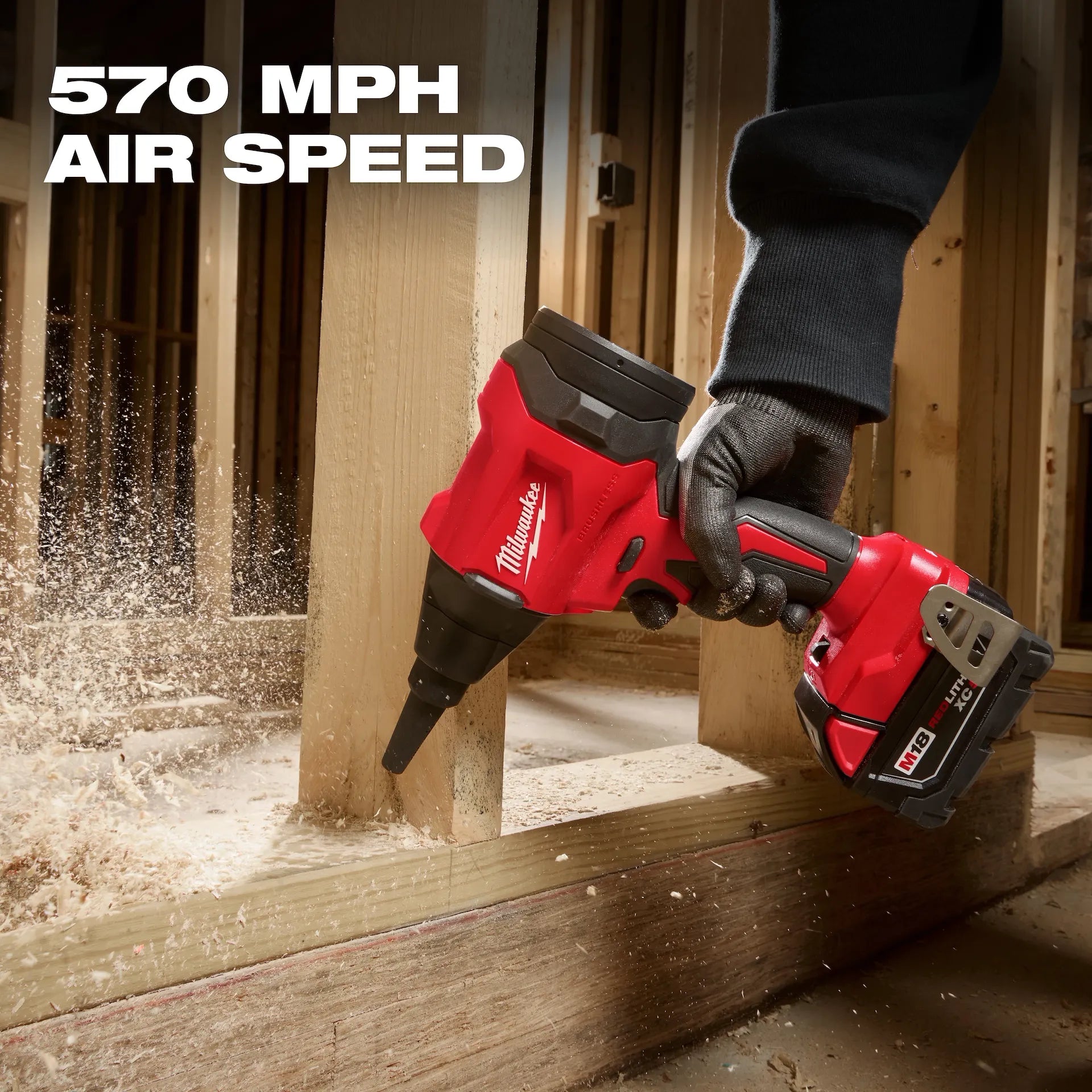 Milwaukee 0887-20 M18 Brushless Precision Blower (Tool Only)