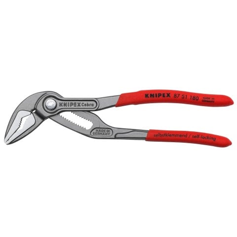 KNIPEX 87 51 180 SBA 7-1/4 in. Cobra Extra Slim Water Pump Pliers