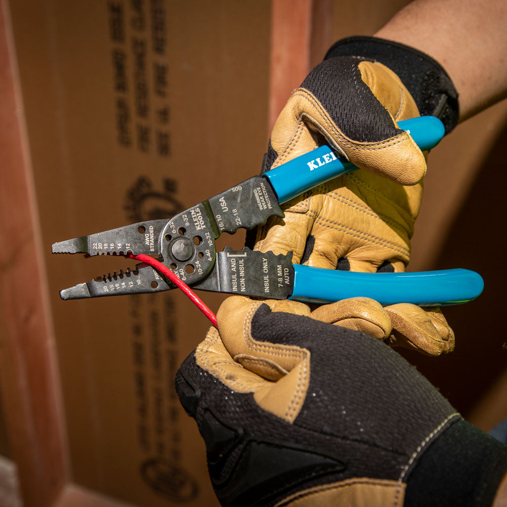 Klein 1010 Long Nose Wire Stripper/Wire Cutters/Crimp Tool