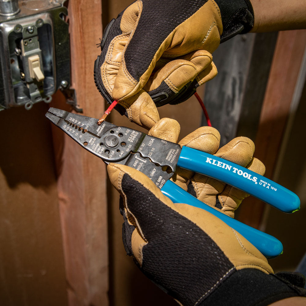 Klein 1010 Long Nose Wire Stripper/Wire Cutters/Crimp Tool