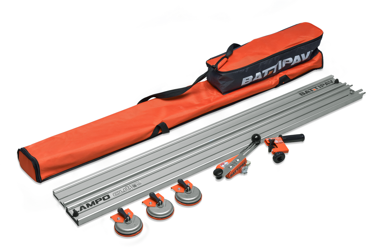 Battipav 11101/2 Lampo Cut Evo Tile Cutter 10mmx3200mm (0.39 in.x125.98 in.)