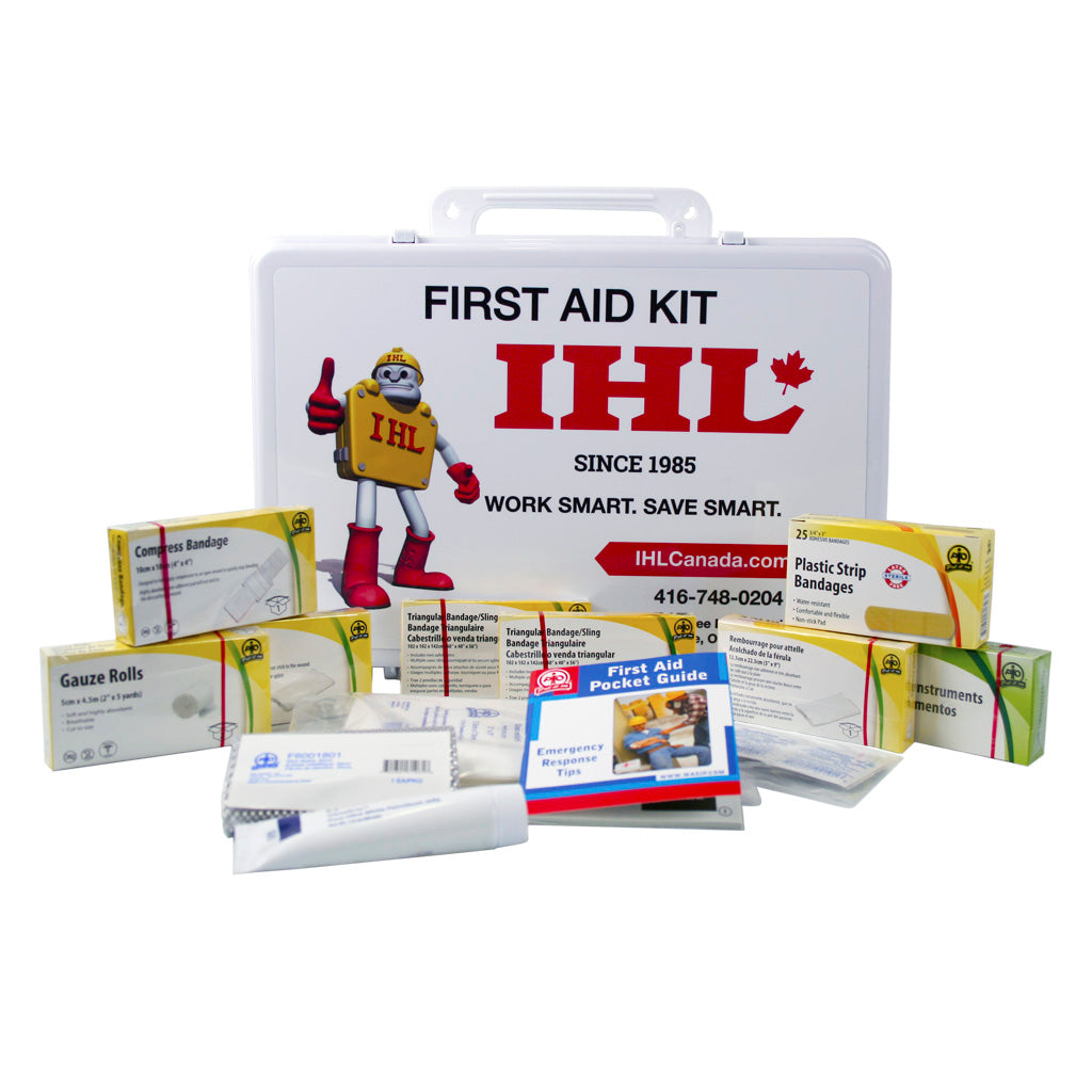 IHL 12557 6-15 11 in x 3.3 in First Aid Kit