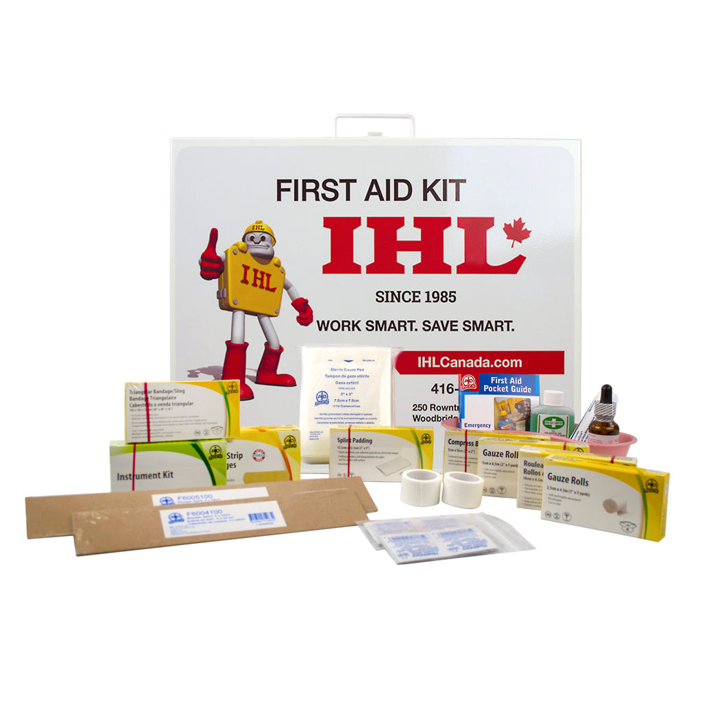 IHL 12558 6-15 12.5 in x 4.5 in First Aid Kit