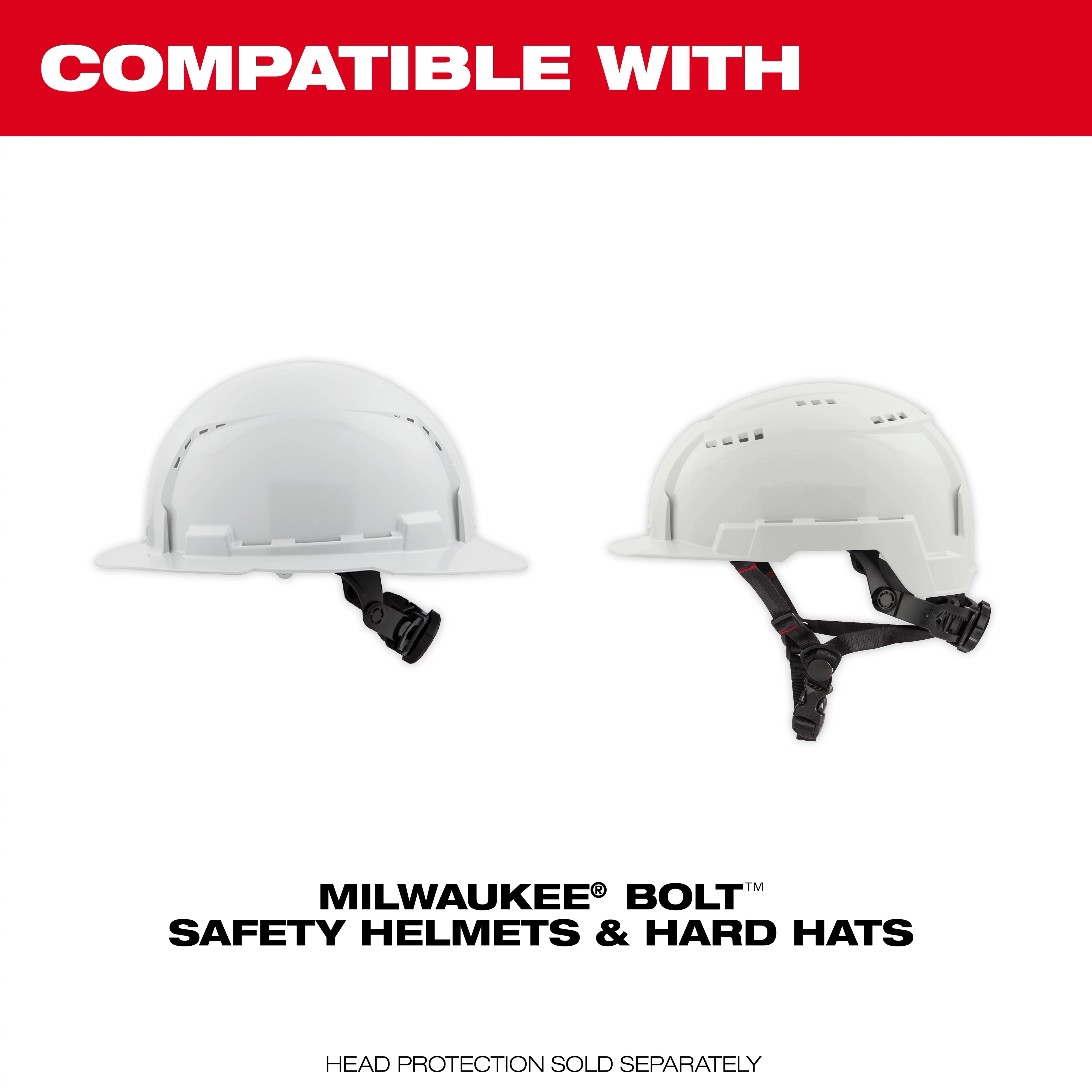 Milwaukee Bolt 48-73-1078 Sun Visor With Sunshade