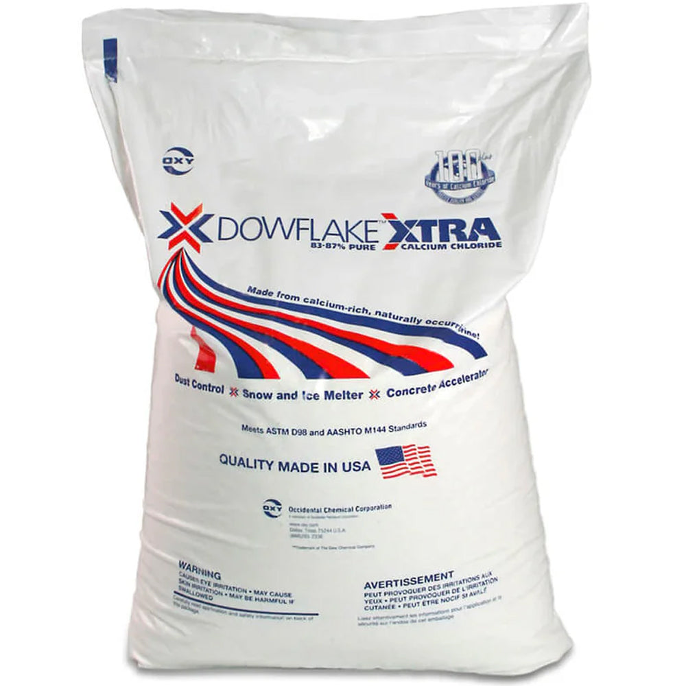 OxyChem DOWFLAKE Xtra 20kg 83-87% Calcium Chloride Ice Melter Blend